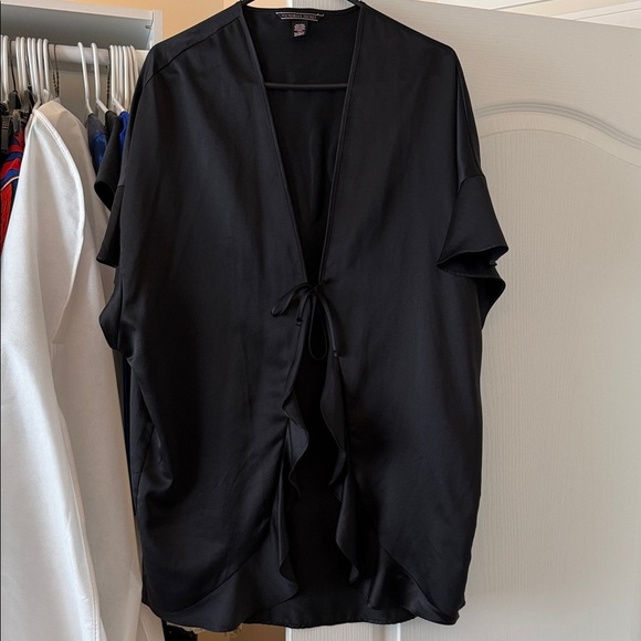 Victoria's Secret Other - Victoria's Secret Black Kimono Wrap